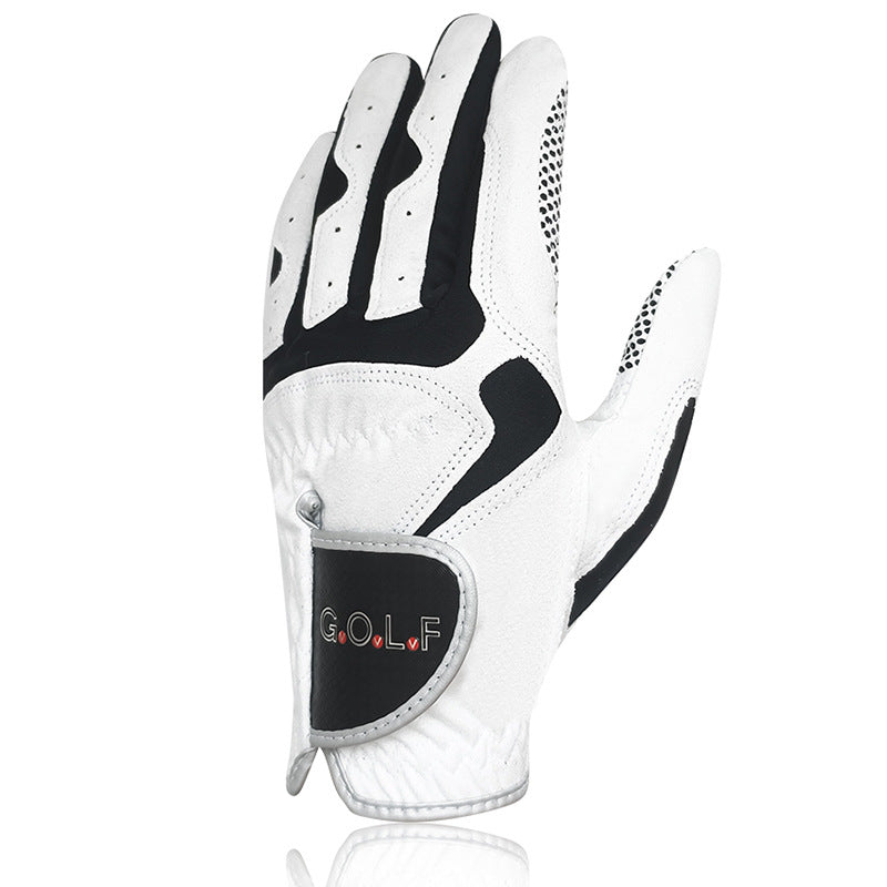 Breathable Microfiber Non-Slip Golf Gloves