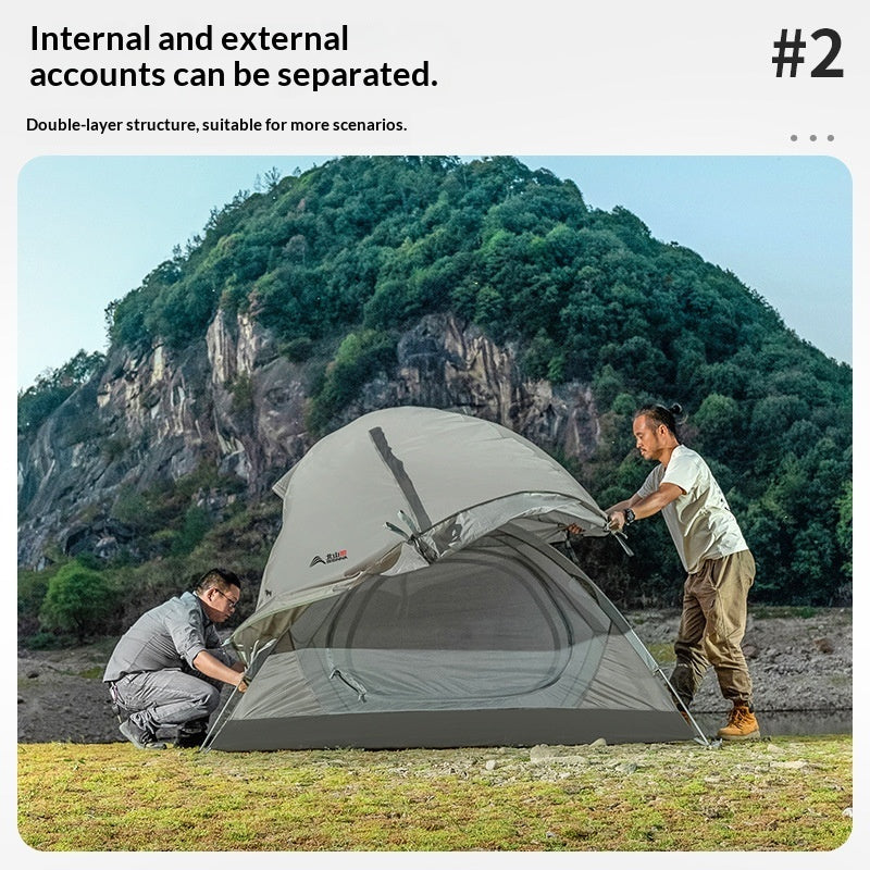 Simple Outdoor Single And Double Person Hiking Tent