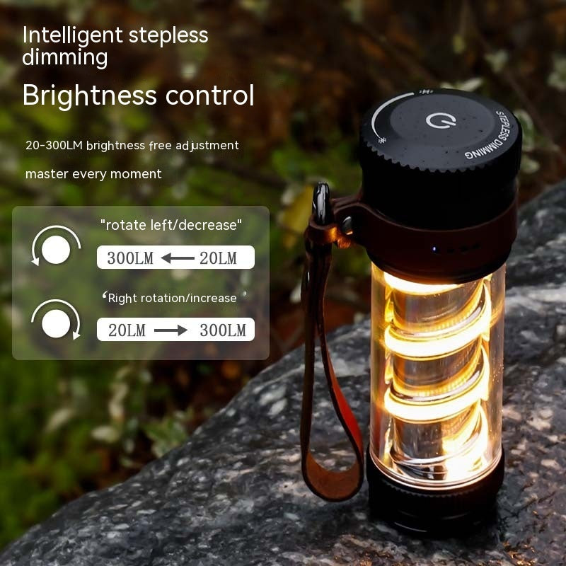 Portable USB-Charging Camping Atmosphere Lantern