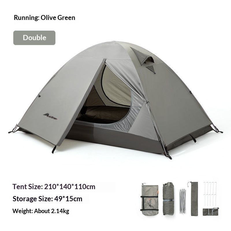 Simple Outdoor Single And Double Person Hiking Tent