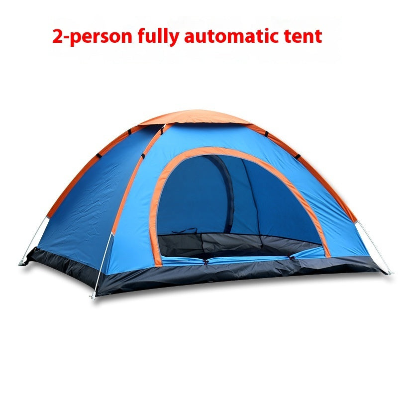 Automatic Multi-Person Double-Door Camping Tent