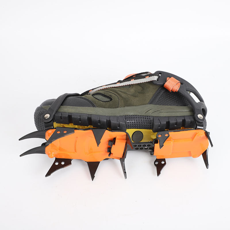 Twelve-Tooth Non-Slip Snow Climbing Crampons Shoe Covers