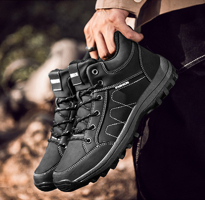 Fashion Men's High Top Outdoor Hiking Shoes
