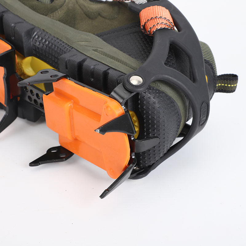 Twelve-Tooth Non-Slip Snow Climbing Crampons Shoe Covers