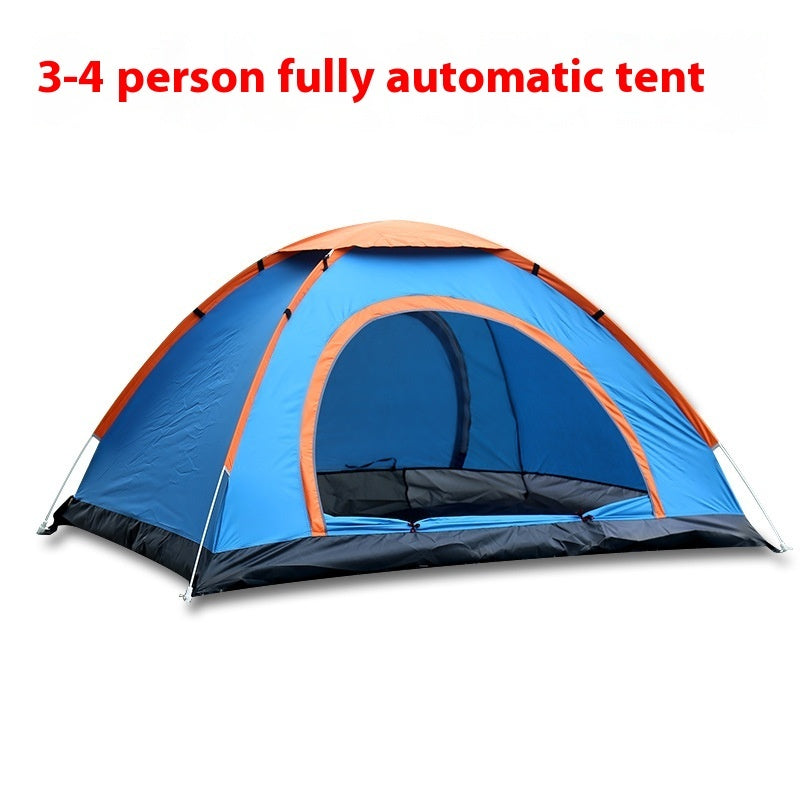 Automatic Multi-Person Double-Door Camping Tent