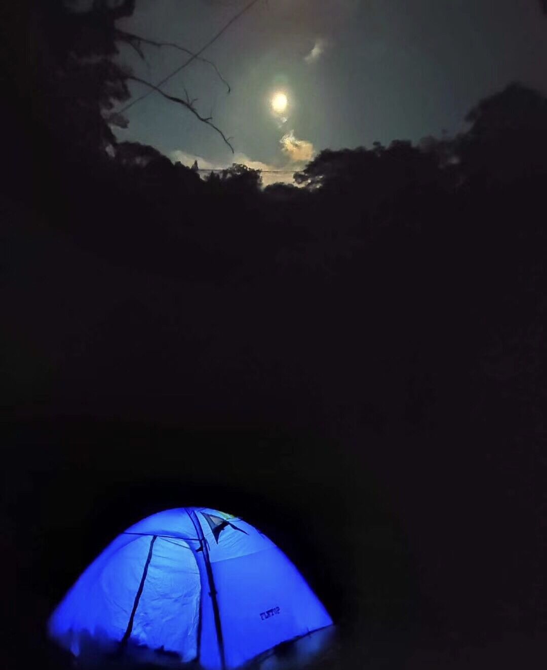 Double-Layer Waterproof Aluminum Pole Outdoor Camping Tent