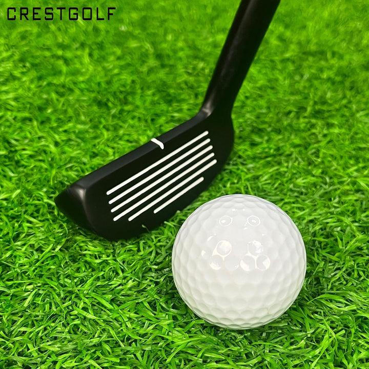 Double-Sided Zinc Alloy Telescopic Golf Club Training Aid