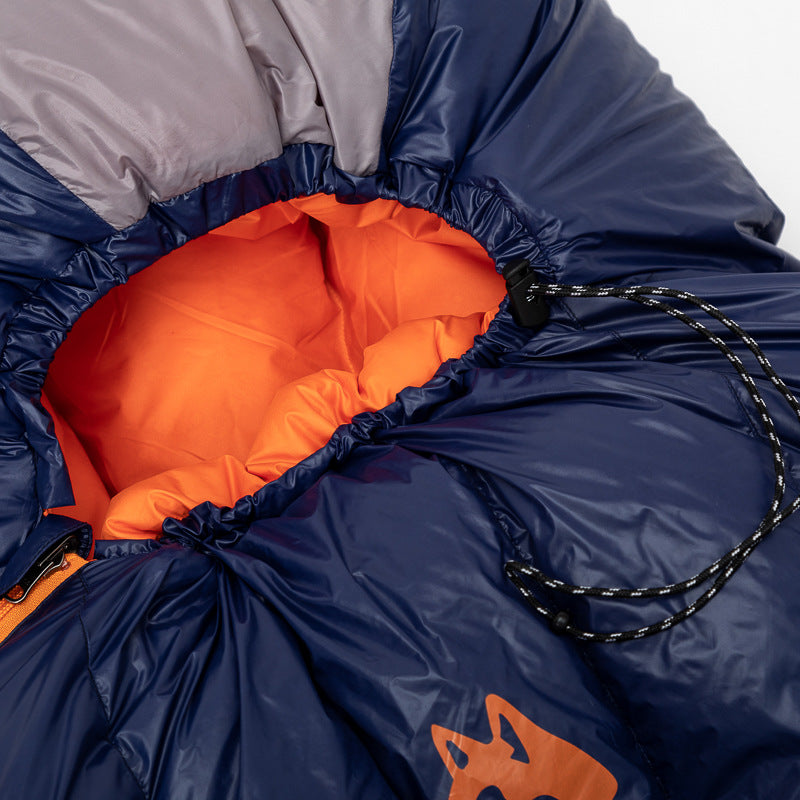 Plus Size Wide Outdoor Down-Filled Camping Sleeping Bag