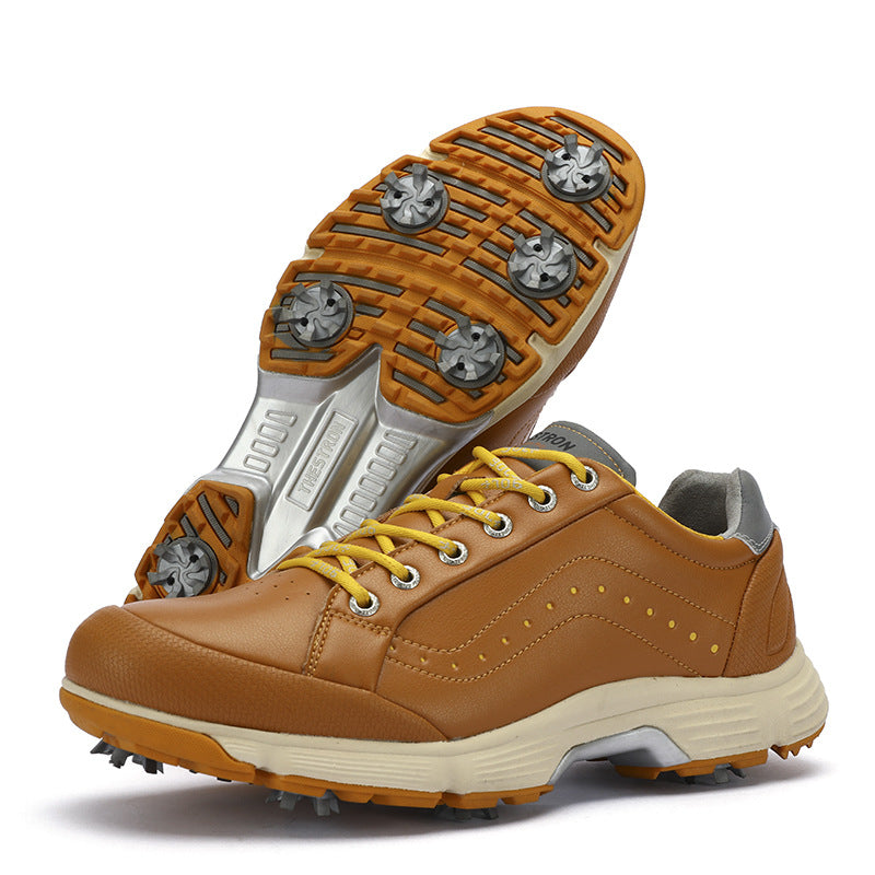 Men’s Plus Size Spiked Golf Shoes
