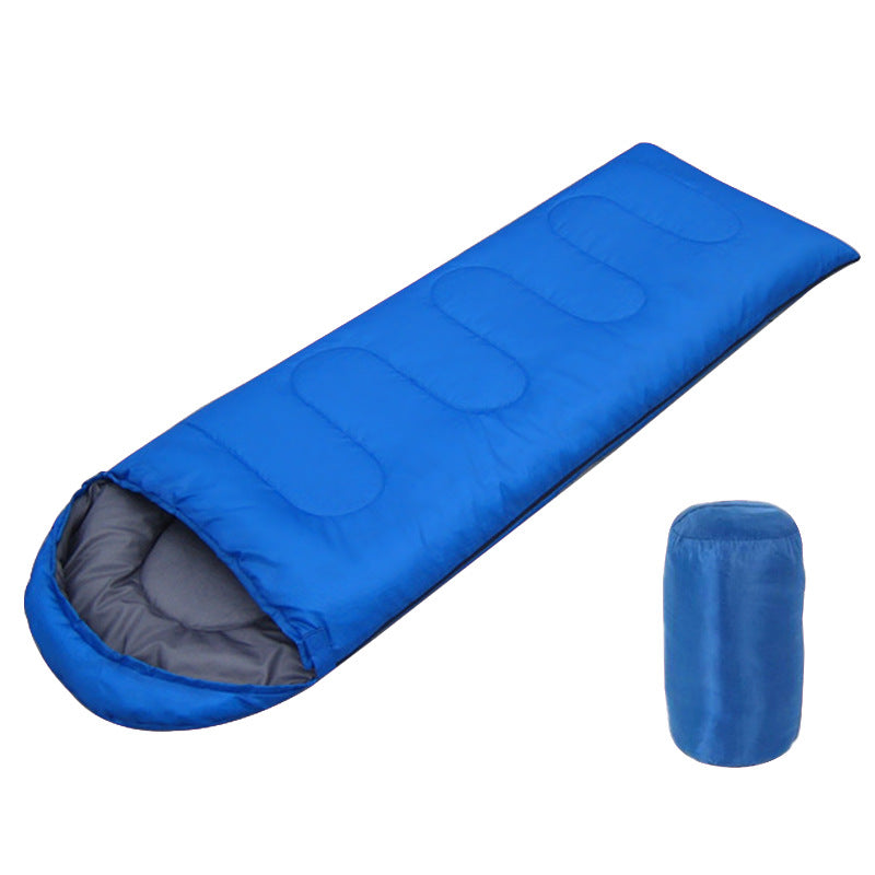 Thickened Hollow Cotton Envelope Winter Camping Sleeping Bag