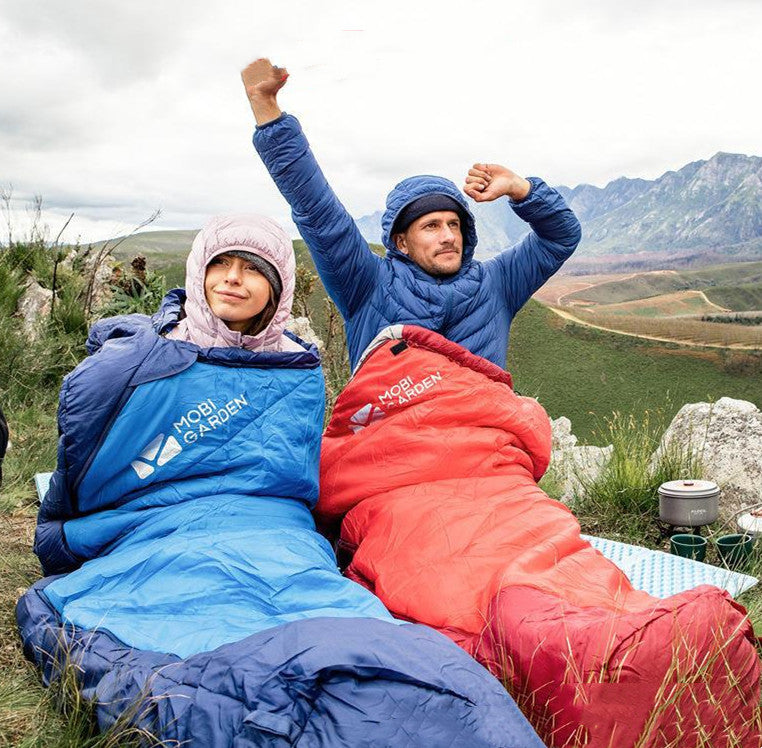 Mummy Style Thickened Winter Sleeping Bag for Outdoor Camping Use