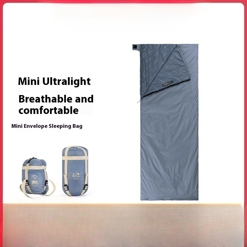 Lightweight Summer Envelope Sleeping Bag for Outdoor Camping Travel