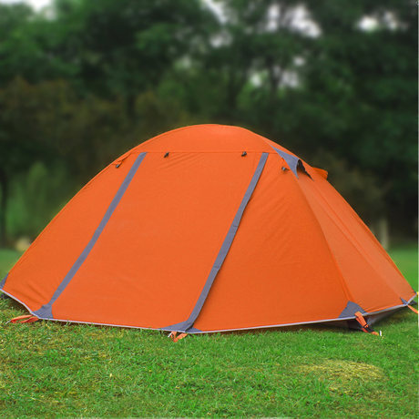 Double-Layer Waterproof Aluminum Pole Outdoor Camping Tent