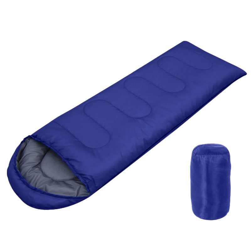 Thickened Hollow Cotton Envelope Winter Camping Sleeping Bag