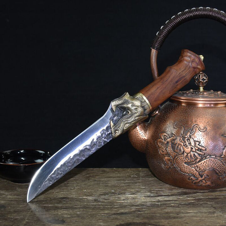 Hand-Forged Kitchen Knife