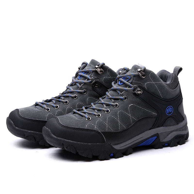 Outdoor High-top Hiking Warm Cotton Shoes