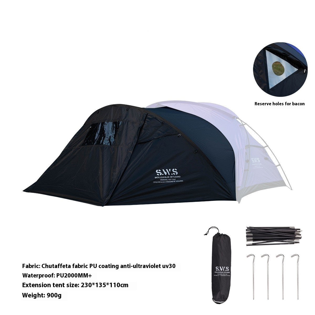 Durable Outdoor Camping Tent And Essential Camping Equipment Set Complete Gear Kit