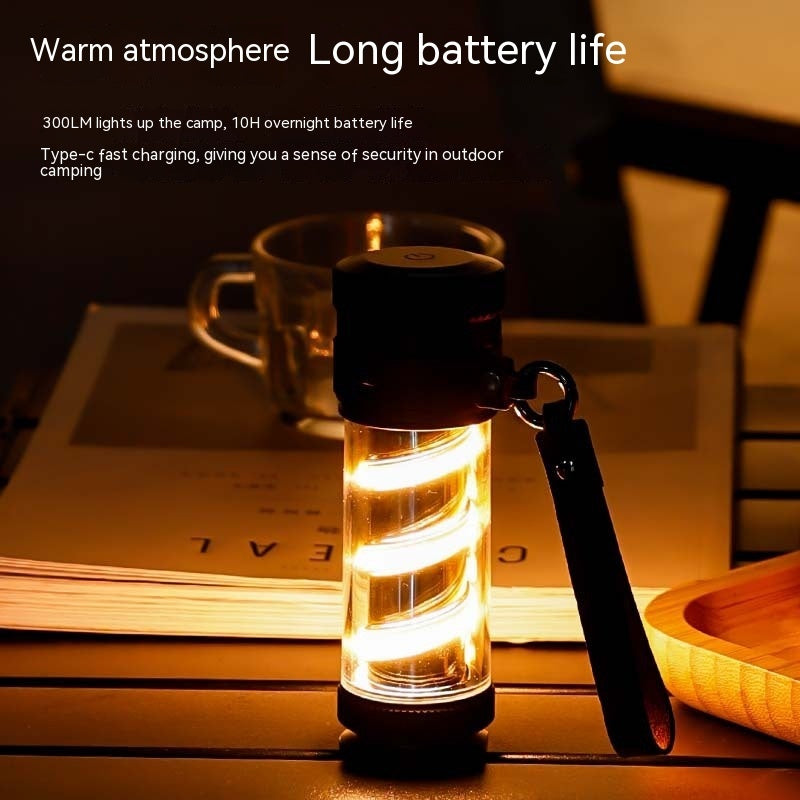 Portable USB-Charging Camping Atmosphere Lantern