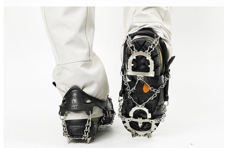 Non-Slip Snow Claw Shoe Cover Winter Ice Grip Chain