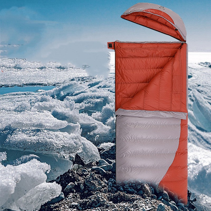 Envelope Style Outdoor Down Camping Sleeping Bag