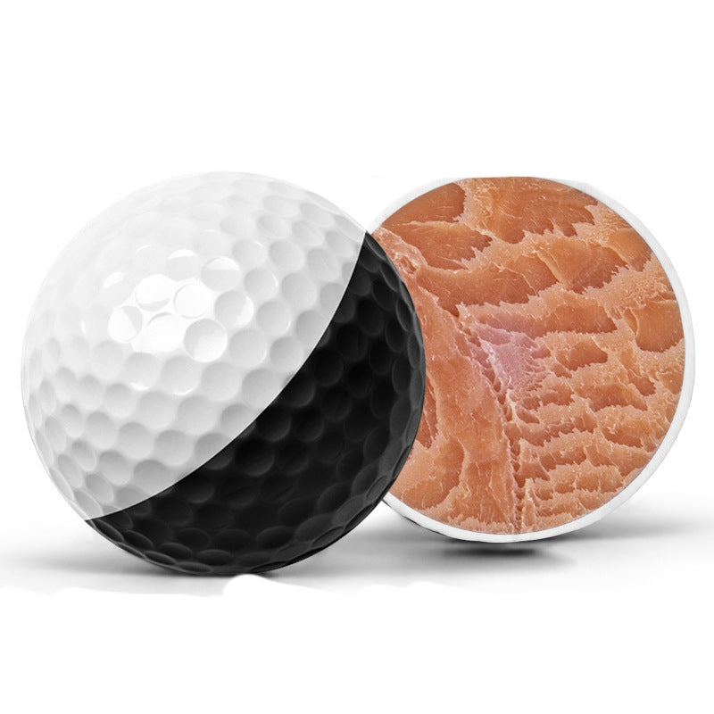 Two-Tone Two-Layer Golf Putting Practice Ball