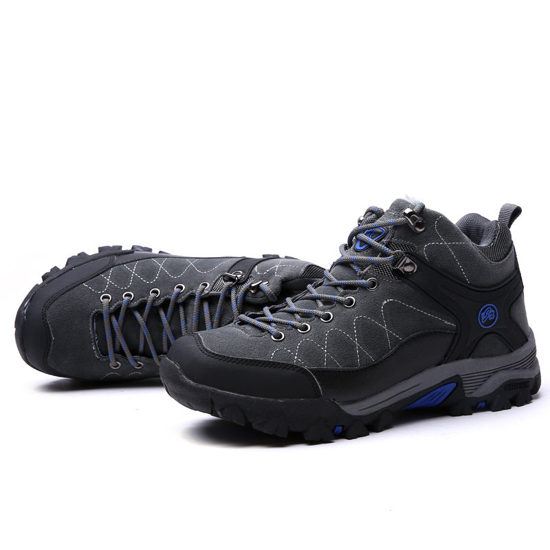 Outdoor High-top Hiking Warm Cotton Shoes